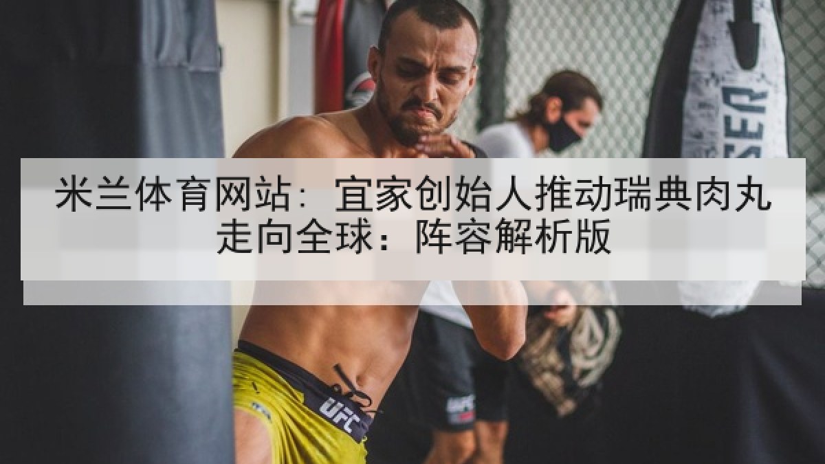 米兰体育网站: 宜家创始人推动瑞典肉丸走向全球：阵容解析版