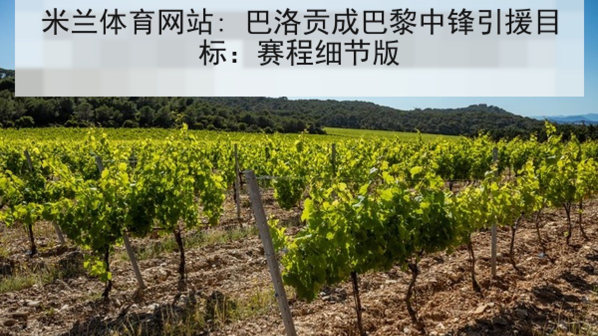 米兰体育网站: 巴洛贡成巴黎中锋引援目标：赛程细节版